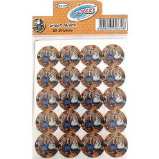 GREAT WORK (60 STICKERS)         